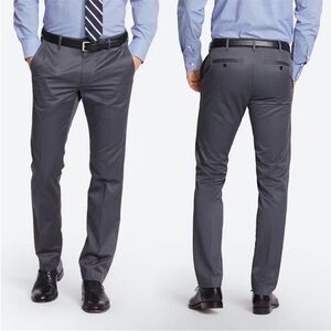 Bonobos Grey Weekday Warrior Friday Slim Dress Pants